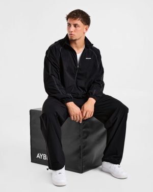 Restore Track Jacket - Black: The Ultimate Versatile Outerwear