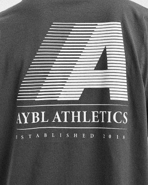 Retro Athletics Oversized T Shirt - Charcoal: The Ultimate Comfort & Style Fusion