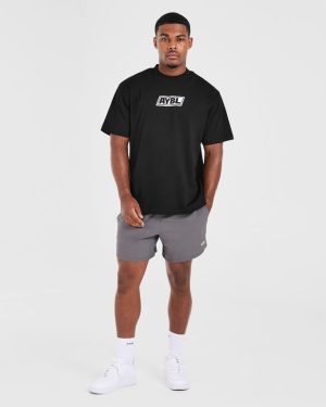 Retro Oversized T Shirt - Black: The Ultimate Comfort Staple