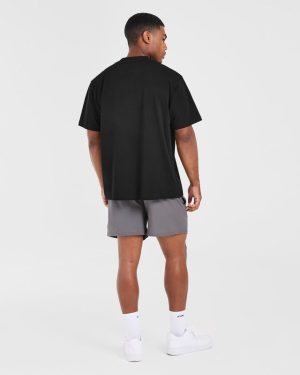 Retro Oversized T Shirt - Black: The Ultimate Comfort Staple