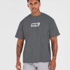 Retro Oversized T Shirt - Steel: The Ultimate Comfort & Style Fusion