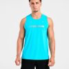 Run Loose Tank - Blaze Blue: Engineered for Endurance and Cool