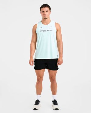 Run Loose Tank - Cool Mint: The Ultimate Breathable Running Top