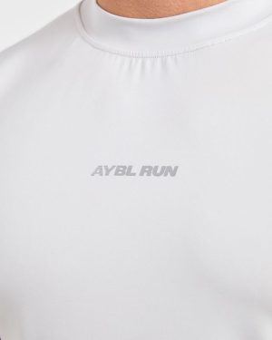 Run Slim Tank - Ice Grey: The Ultimate Performance Layer