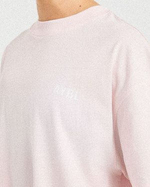 Show Up Oversized T Shirt - Pink: The Ultimate Comfort & Style Statement