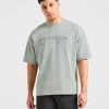 Sports Club Dot Oversized T-Shirt - Green Mist: The Ultimate Comfort Upgrade