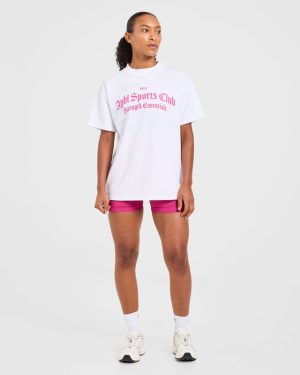 Sports Club Gothic Oversized T-Shirt: The Ultimate Blend of Comfort and Edge