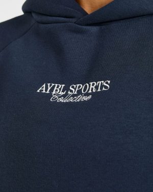 Sports Collective Oversized Hoodie - True Navy: The Ultimate Comfort Upgrade