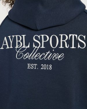 Sports Collective Oversized Hoodie - True Navy: The Ultimate Comfort Upgrade