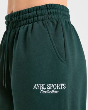 Sports Collective Oversized Joggers - Deep Forest: The Ultimate Comfort Upgrade