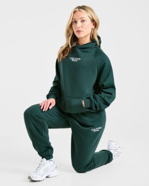 Sports Collective Oversized Joggers - Deep Forest: The Ultimate Comfort Upgrade