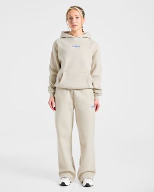 Sports Essentials Oversized Hoodie - Sand: The Ultimate Comfort Upgrade