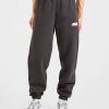 Sports Essentials Oversized Joggers - Charcoal/Pink: The Ultimate Comfort Staple