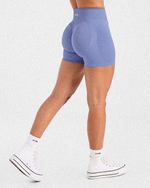 Adapt Seamless Shorts 4.5" Iris Blue: The Ultimate Glute-Defining Activewear