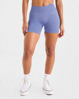 Adapt Seamless Shorts 4.5" Iris Blue: The Ultimate Glute-Defining Activewear