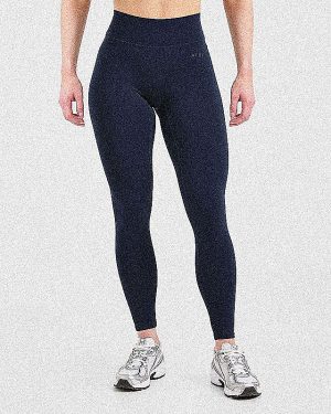 Staple Leggings - Navy: The Ultimate High-Waisted Workout Essential