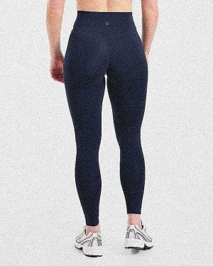 Staple Leggings - Navy: The Ultimate High-Waisted Workout Essential