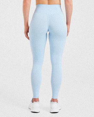 Staple Leggings - Pastel Blue: The Ultimate Sculpting Workout Companion