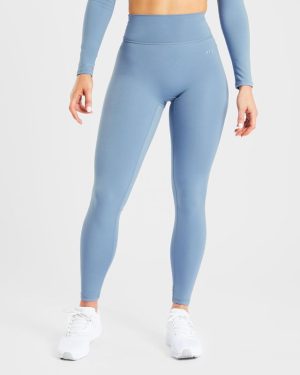 Staple Leggings - Slate Blue: The Ultimate Performance Wear