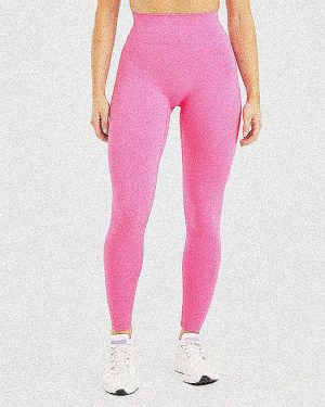 Staple Leggings - Summer Pink: The Ultimate High-Waisted Workout Essential