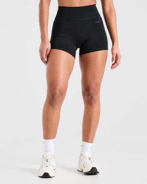 Staple Shorts - Black: Engineered for Performance and Style