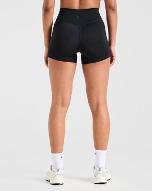 Staple Shorts - Black: Engineered for Performance and Style