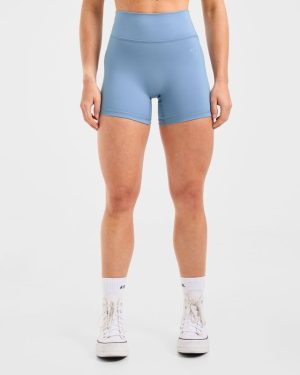 Staple Shorts - Slate Blue: Engineered for Performance and Style