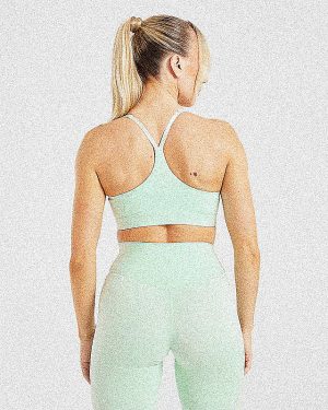 Staple Sports Bra - Mint Green: Ultimate Comfort & Support