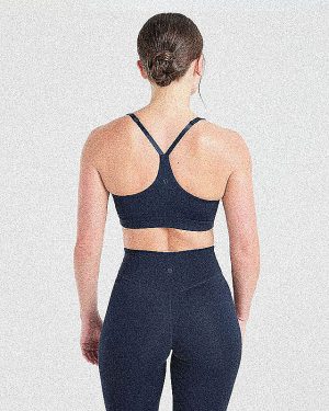 Staple Sports Bra - Navy: The Ultimate Medium-Support Activewear