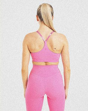Staple Sports Bra - Summer Pink: The Ultimate Medium-Support Activewear