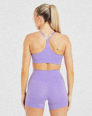 Staple Sports Bra - Vibrant Violet: The Ultimate Medium-Support Activewear
