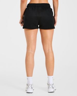 Varsity 2.0 Oversized Shorts - Black: The Ultimate Comfort Staple