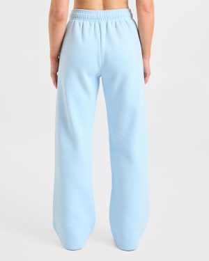 Varsity 2.0 Oversized Straight Leg Joggers - Blue/Navy