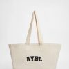 Premium Varsity Canvas Tote Bag - Durable Daily Essential