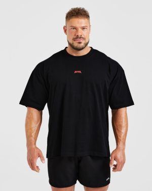 Wesley Vissers X Beyond Limits Oversized T-Shirt - Black/Charcoal