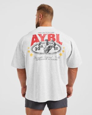 Wesley Vissers X Beyond Limits Oversized T-Shirt - Grey Marl