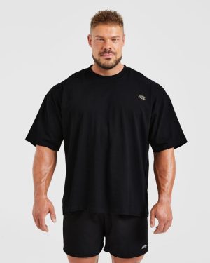 Wesley Vissers X Wheyyy Drip Oversized T-Shirt - Black