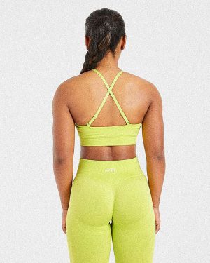 Adapt Seamless Sports Bra - Lime Green: The Ultimate Summer Performance Essential