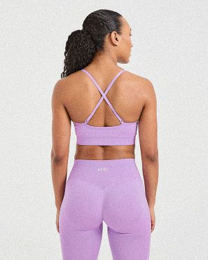 Adapt Seamless Sports Bra - Spring Lilac: The Ultimate Fit for Active Women