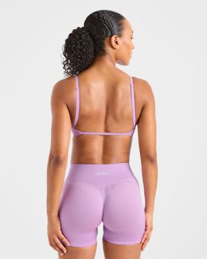 Adapt Seamless Strappy Sports Bra - Spring Lilac: Ultimate Comfort & Style