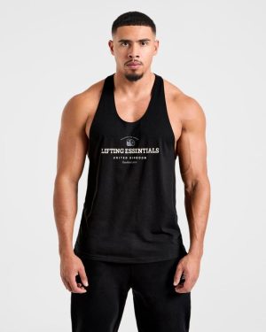 Apex Lifting Essentials Stringer - Black: The Ultimate Gym Companion