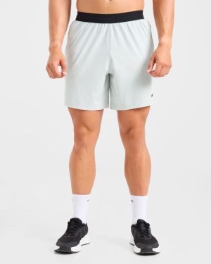 Ascend 7" Shorts - Ice Grey: The Ultimate Blend of Performance and Style
