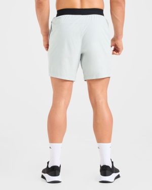 Ascend 7" Shorts - Ice Grey: The Ultimate Blend of Performance and Style