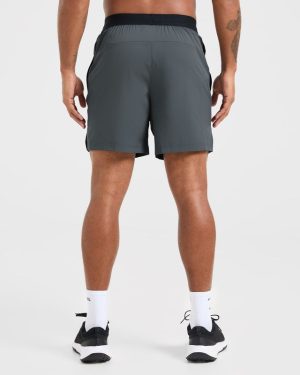 Ascend 7" Shorts - Smoke Grey: The Ultimate Blend of Performance and Style